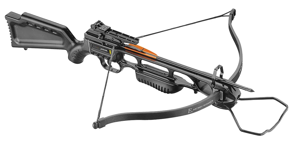 EK POELANG RECURVE CROSSBOW SETS JAG 1 SIMPLE 220fps BLACK 175lbs