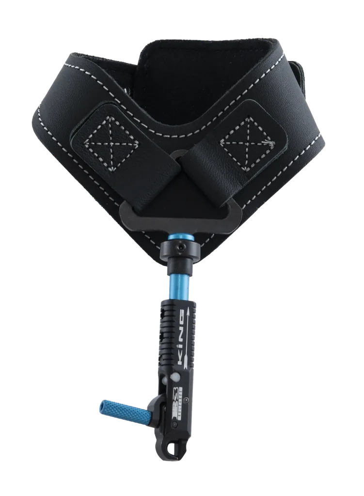INDEX FINGER RELEASES KING SWIVEL STEM - BUCKLE STRAP BLACK