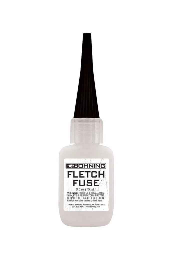 FLETCH FUSE INSTANT - NOCKS VANES FEATHERS 1/2 OZ