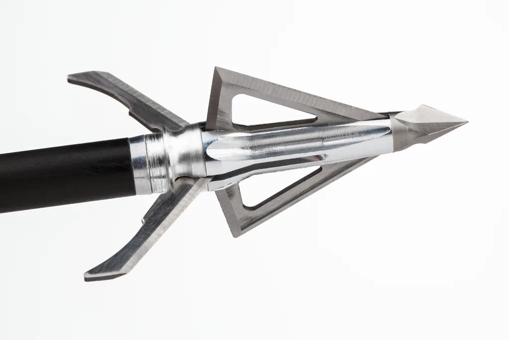 GRIM REAPER EXPANDABLE BROADHEADS HYBRID 100GR FIXED & MECHANICAL 4-BLADE 3/PK