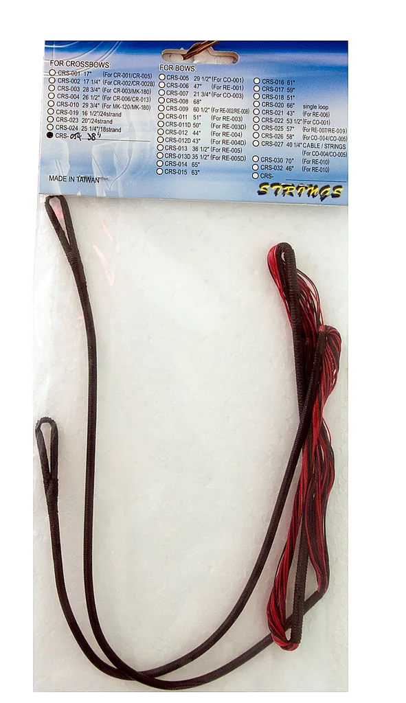 CROSSBOW RECURVE STRING CRS-054 STRINGS 38" FOR CR-026/CR-041/CR-048CB1