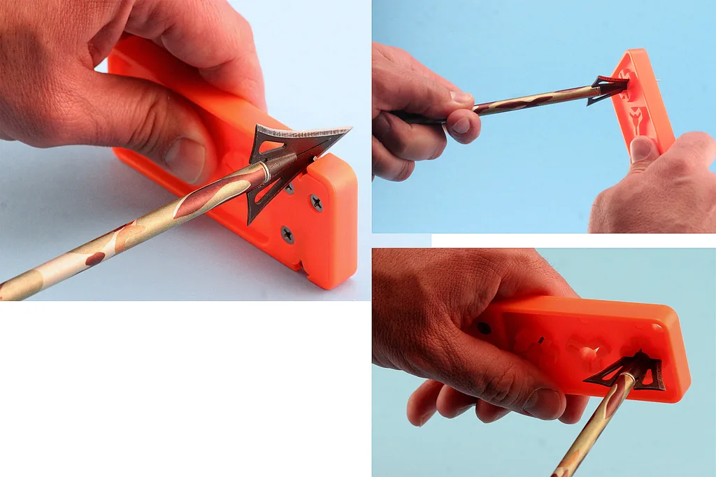 ACCUSHARP KNIVE SHARPENER BROADHEAD AND WRENCH