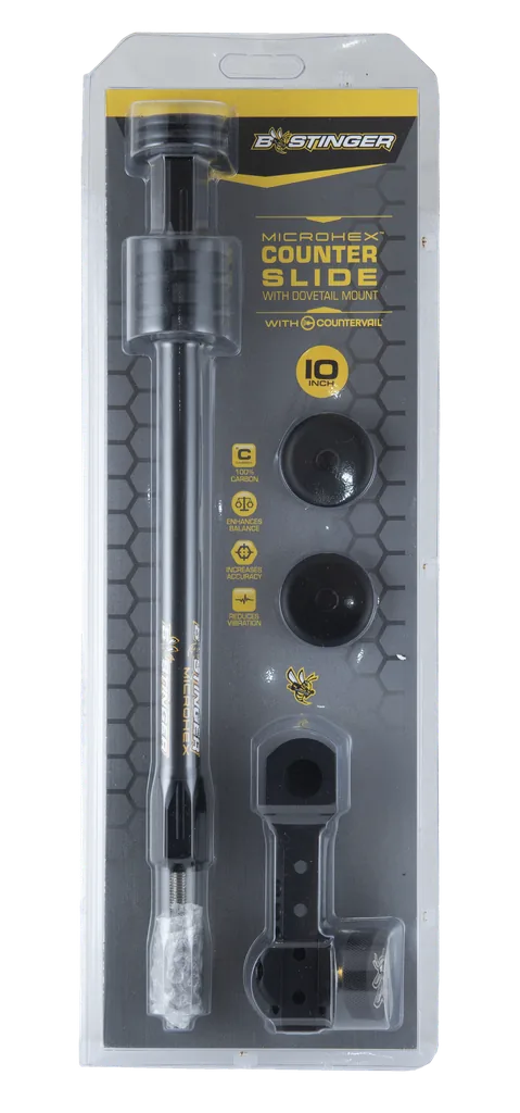 HUNTING & 3D STABILIZERS MICROHEX COUNTER SLIDE DOVETAIL