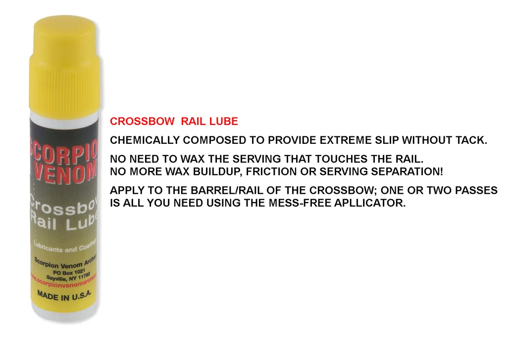 SCROPION VENOM LUBRICANTS CROSSBOW RAIL LUBE