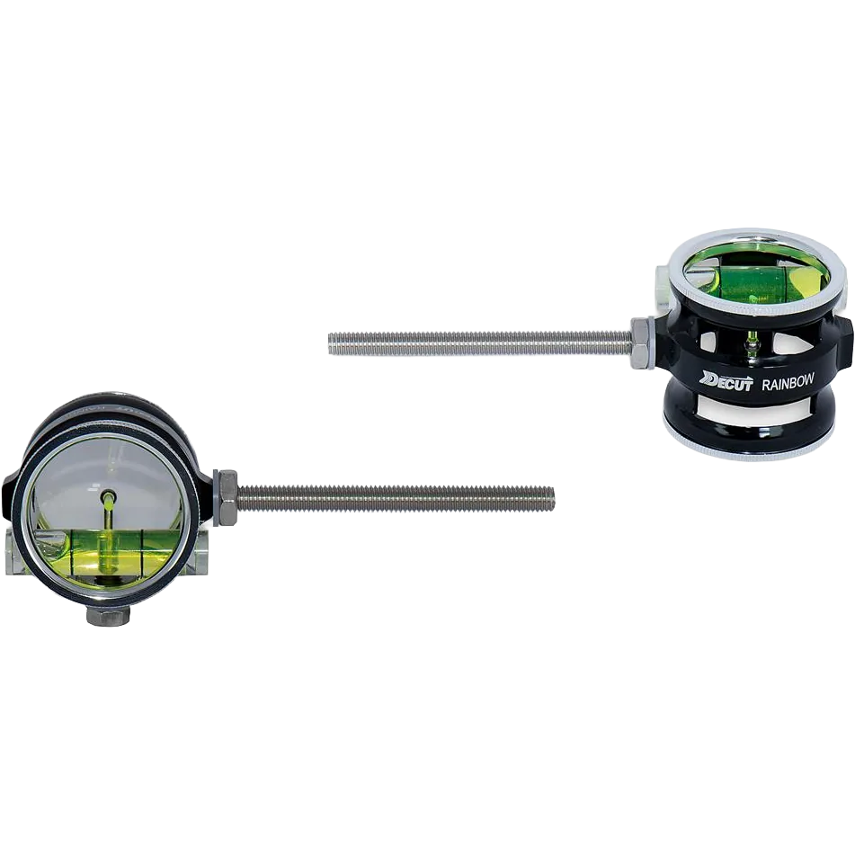 DECUT RAINBOW 30MM V-LENS 1.00 FIBER PIN BLACK SCOPE