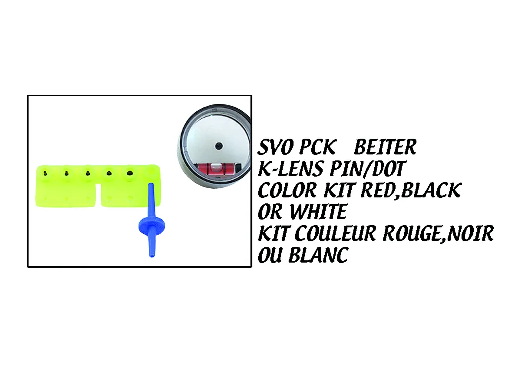 SCOPE PART K-LENS PIN/DOT COLOUR KIT