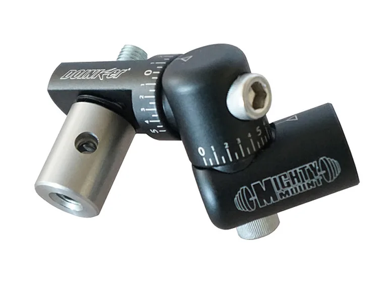 SINGLE V-BARS MIGHTY MOUNT FULLY ADJUSTABLE OFFSET MOUNT W/ BOLT