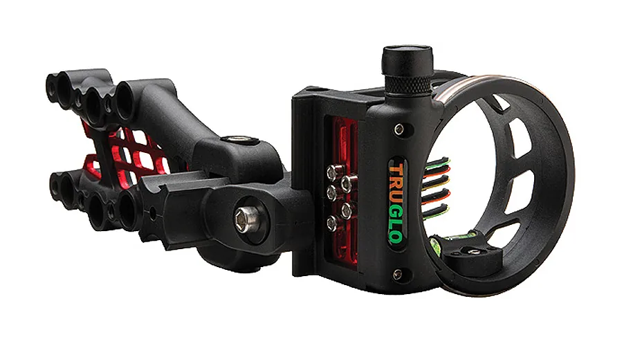 TRUGLO CARBON HYBRID STANDARD 5PIN .019" BLACK HUNTING & 3D SIGHT