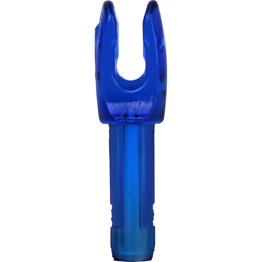NOCKS 4MM MICROLITE DEEP SIX BLUE 12/CL-PK