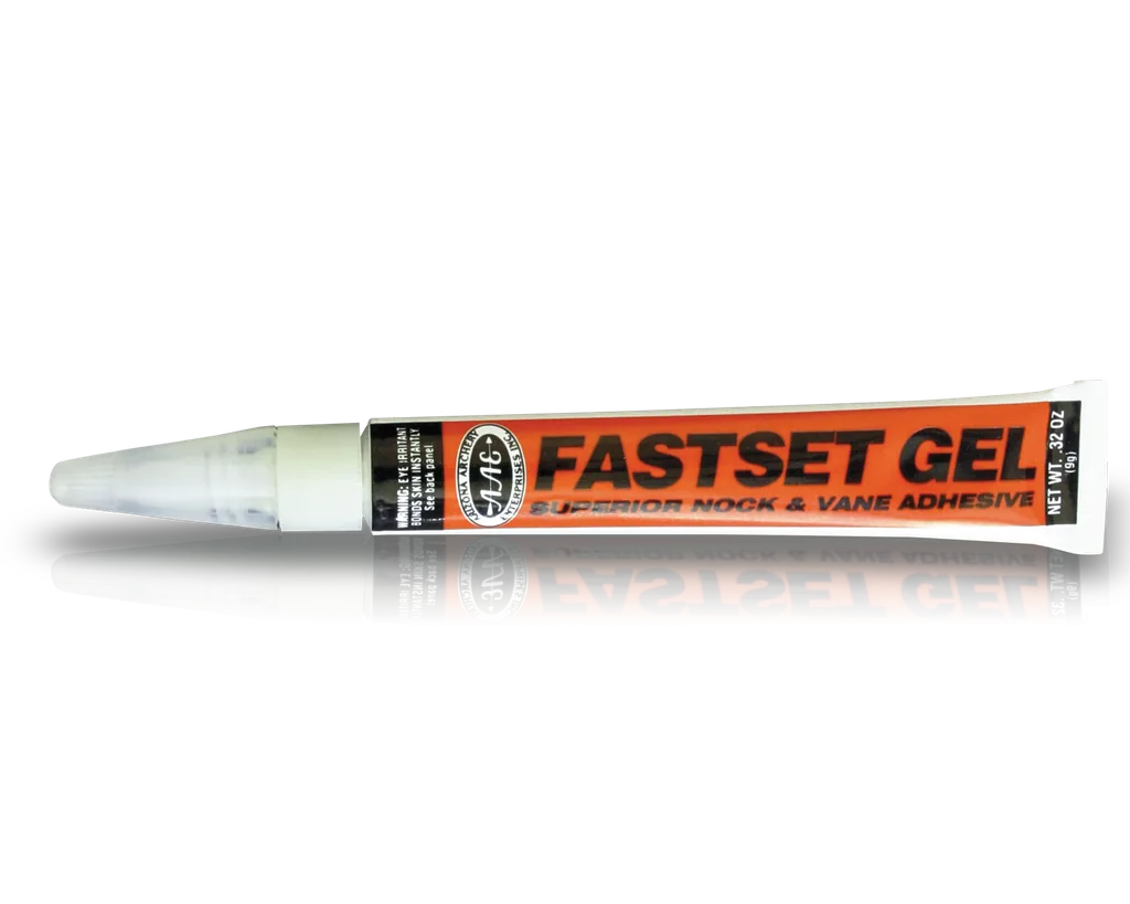 GLUE/PRIMER & TAPE FAST SET FLETCHING GEL 3 GRAM CLAM PACK GLUE