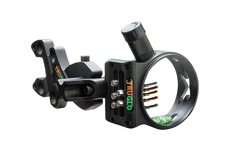 TRUGLO STORM G2 5 PIN .019" RH/LH INCL. SIGHT LIGHT BLACK HUNTING & 3D SIGHT
