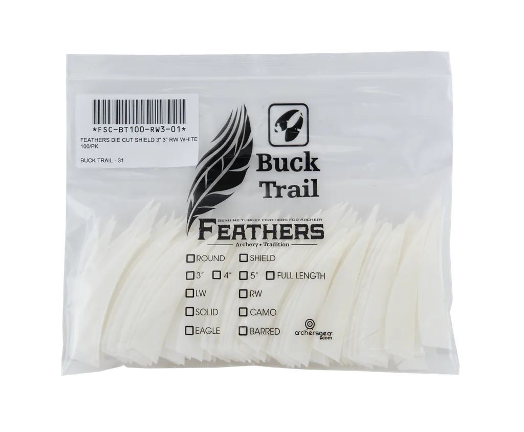 FEATHERS SHIELD 3" RW