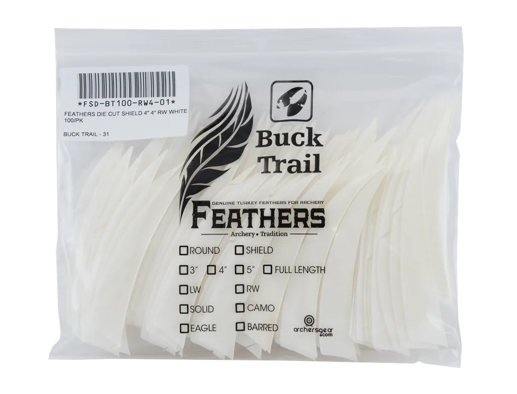 FEATHERS SHIELD 4" RW