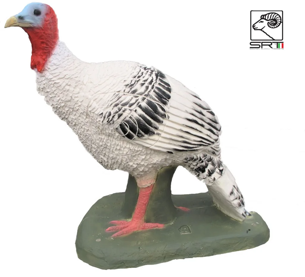 SRT 3D TARGET WHITE TURKEY- GROUP 3 - L74cm H72cm