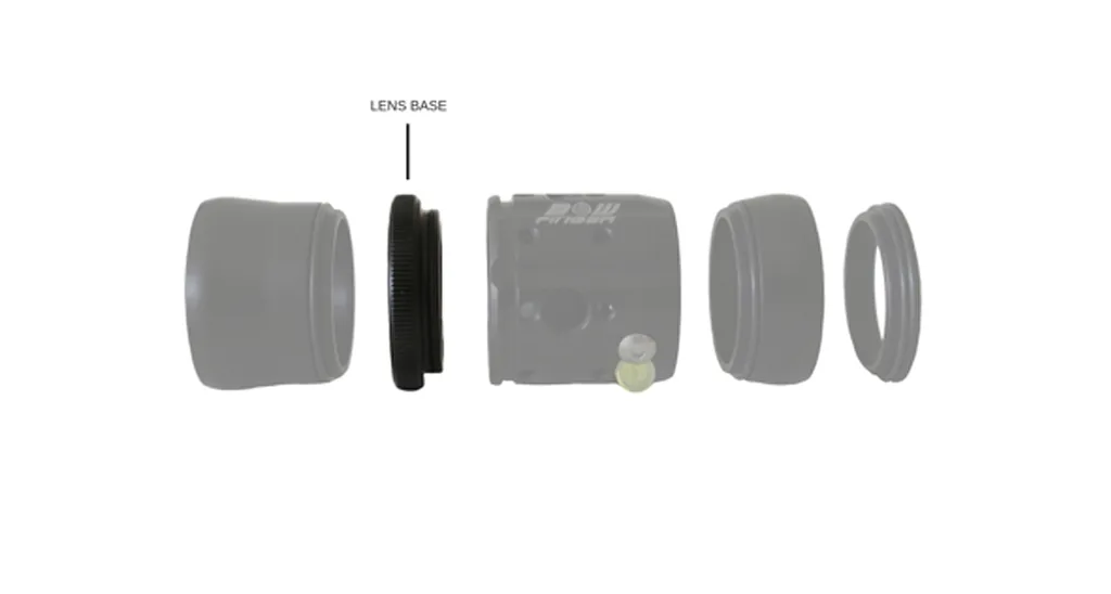 BOWFINGER LENS BASE FOR 20/20 SCOPE 40mm