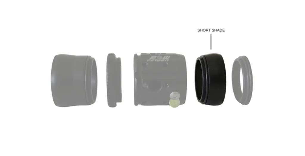 BOWFINGER SHORT SHADE FOR 20/20 SCOPE 40mm