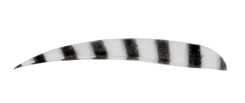FEATHERS ROUND 5" RW BARRED