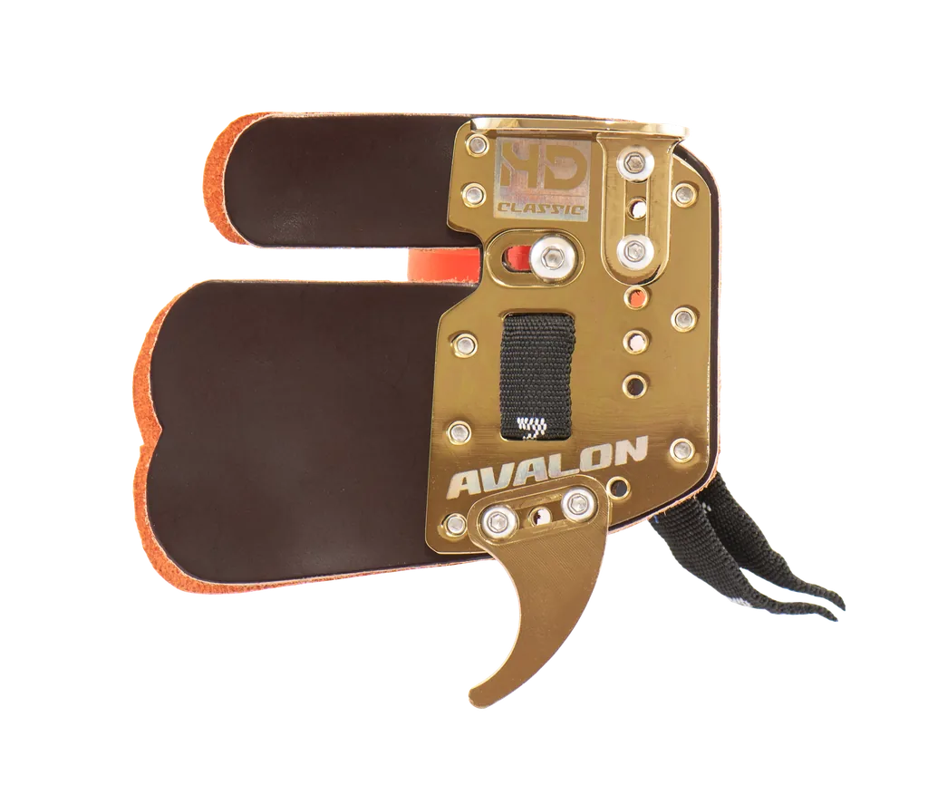 OLYMPIC RECURVE TAB CLASSIC HD BRASS WITH PRIME LEATHER