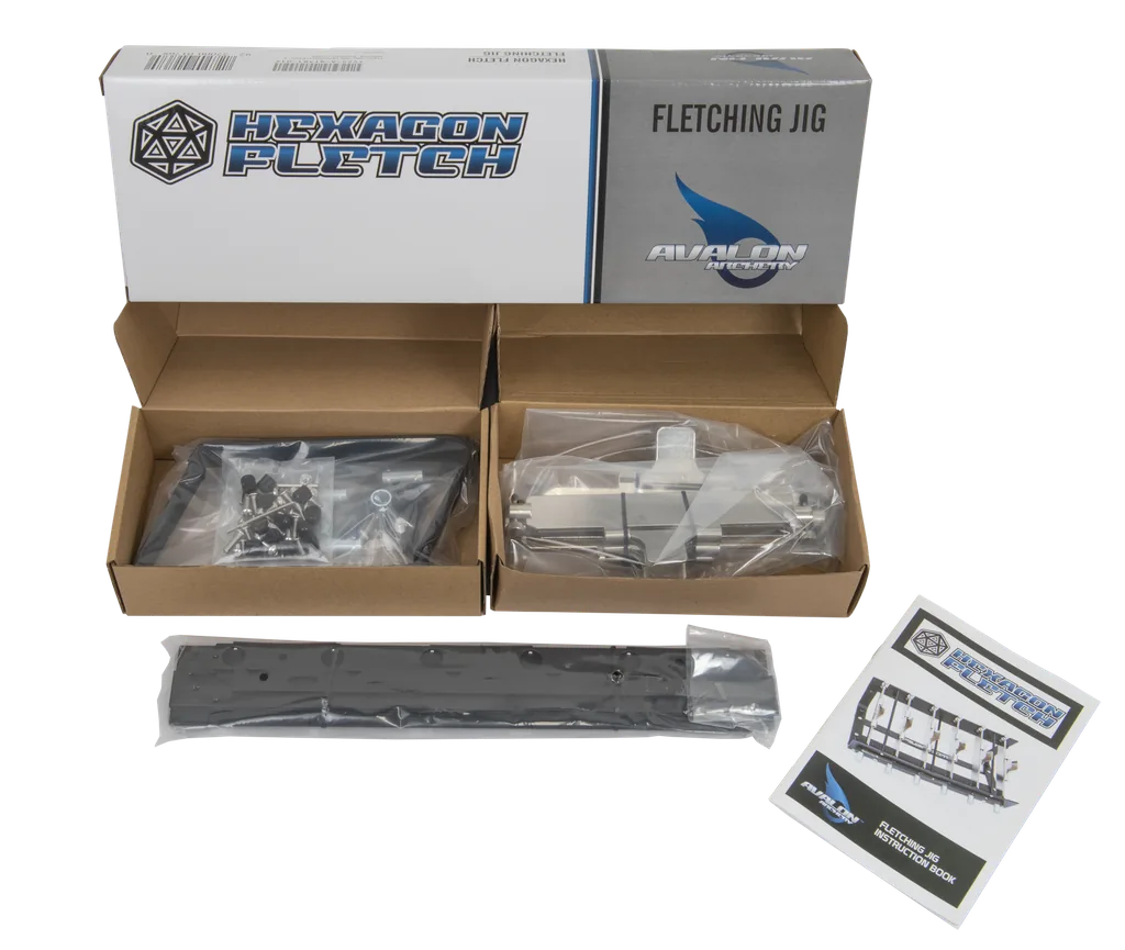 AVALON FLETCHING JIG HEXAGON FLETCH - 6 ARROWS STRAIGHT CLAMP