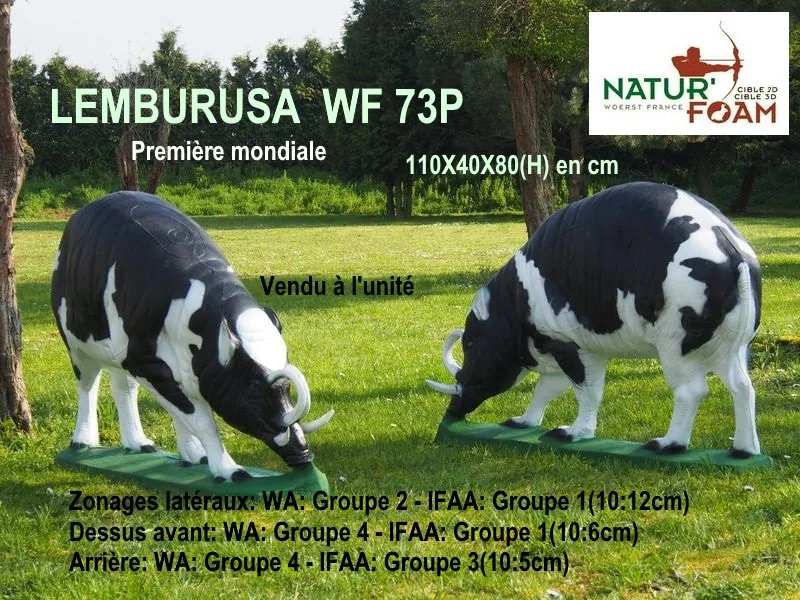 NATUR FOAM TARGETS 3-D LEMBURUSA