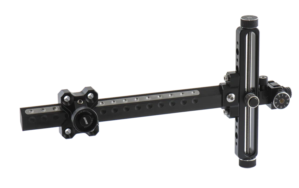 DECUT SIUS-CP 10/32 R/L WITH CARBON EXTENSION BLACK COMPOUND SIGHT