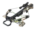 JUNXING BRAVE CAMO 360fps 165LBS 4x32mm MULTI-RETICLE SCOPE COMPOUND CROSSBOW SET