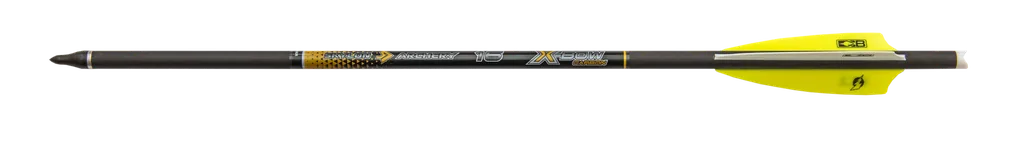 SKYLON X-BOW BOLTS CARBON dia 8.7mm 16" MOONNOCK + INSERT + POINT 6/pk