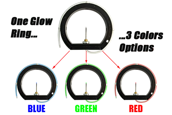 SPECIALTY ARCHERY GLOW RING FOR SUPER D .020 SCOPE PART