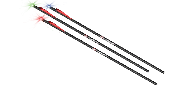CROSSBOW BOLTS LIGHTED CARBON