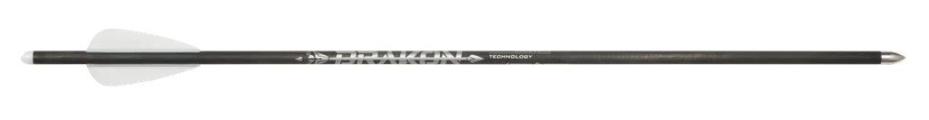 SKYLON DRAKON CROSSBOW BOLTS CARBON - WHITE VANES - 6/PCK