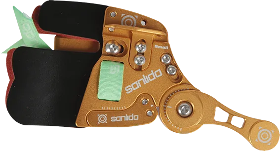 X10 PRO TARGET RECURVE FINGER TAB CORDOVAN RH