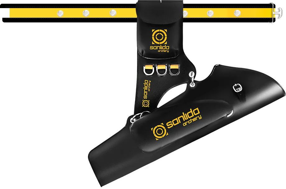 SANLIDA TARGET QUIVER X10 WITH POCKET BLACK