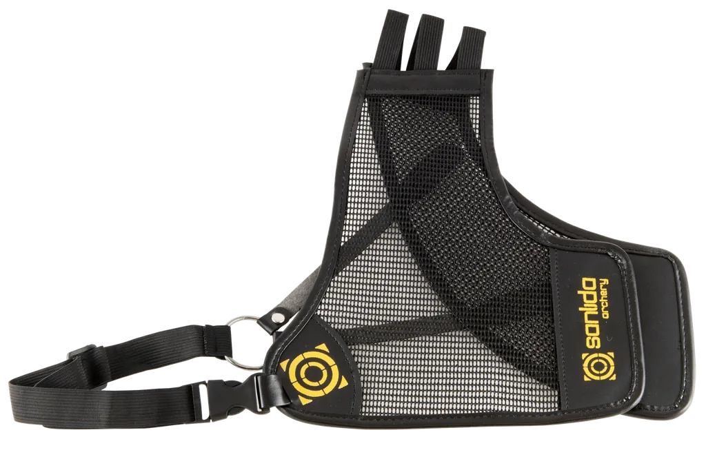 X10 SINGLE CHESTGUARD BLACK
