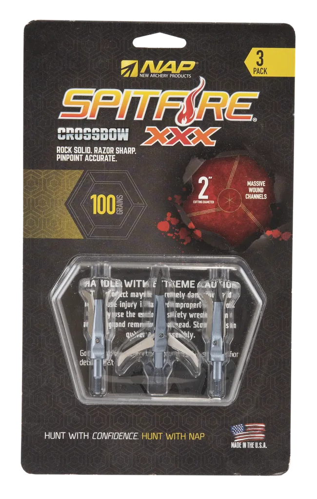 CROSSBOW EXPANDABLE BROADHEADS SPITFIRE