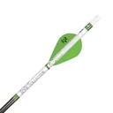 NAP VANES QUICKFLETCH QUICKSPIN BONE COLLECTOR EDITION 2" GREEN 6/PK