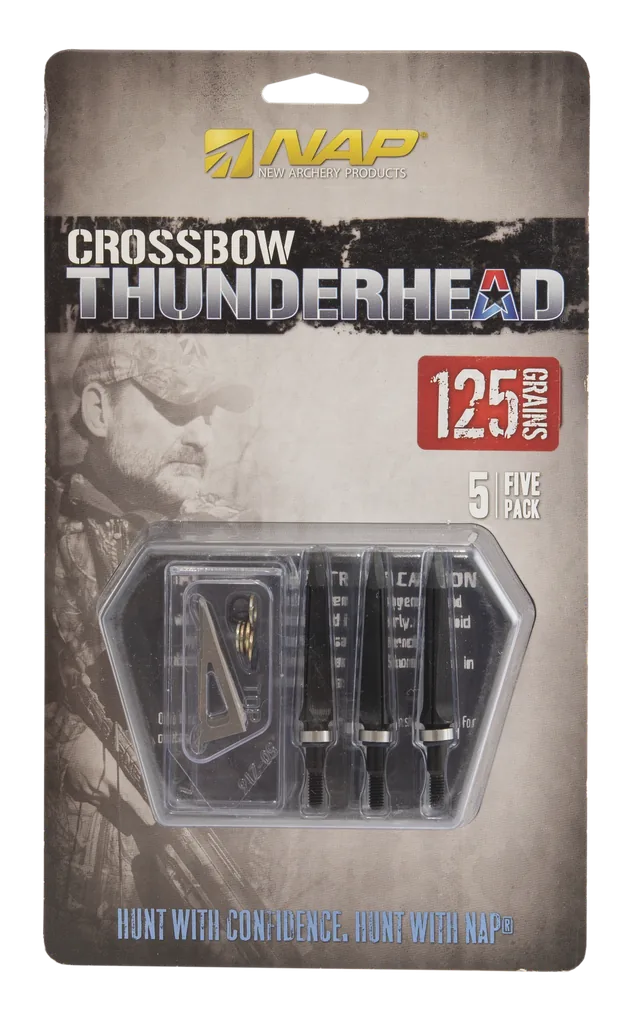 FIXED BLADE CROSSBOW BROADHEADS THUNDERHEAD