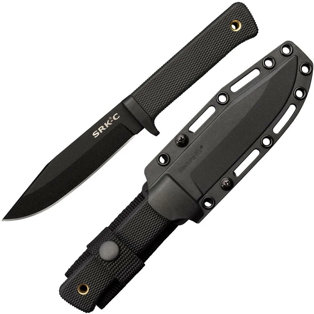 COLD STEEL FIXED BLADE KNIFE SRK COMPACT - overall 24.13cm