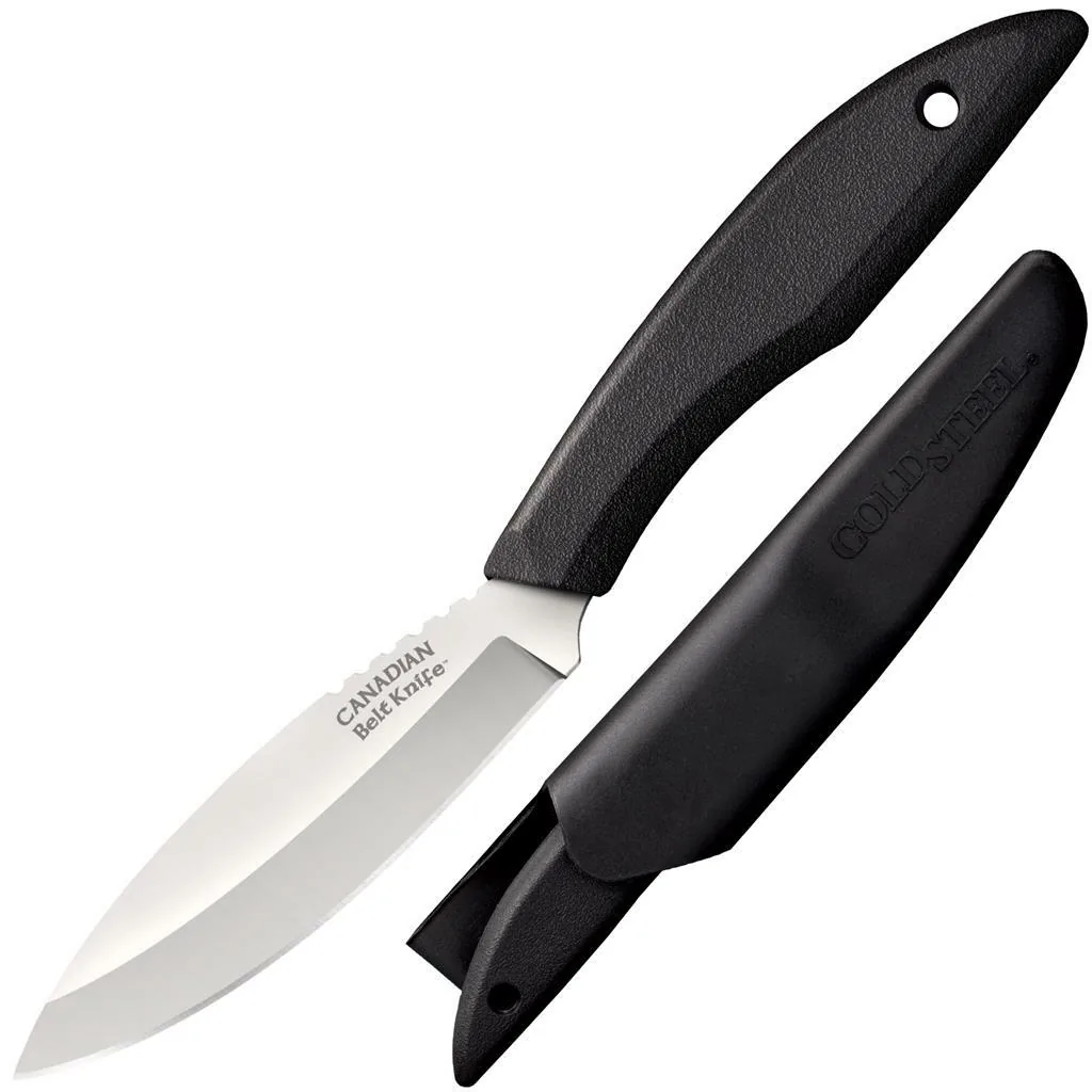 COLD STEEL FIXED BLADE KNIFE CANADIAN BELT KNIFE - overall 21.59cm