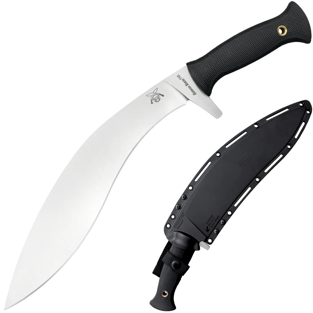 COLD STEEL FIXED BLADE KNIFE GURKHA KUKRI PLUS IN A-2 - overall 43.18cm