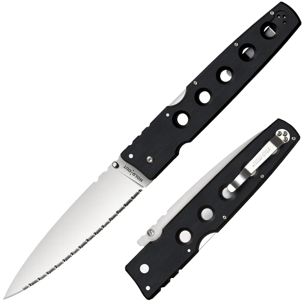 COLDSTEEL HOLD OUT 6" BLADE SERRATED EDGE - overall 33.50cm