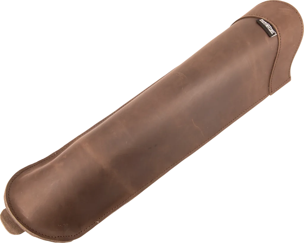 BUCK TRAIL TRADITIONAL BACK QUIVER THELON PULLUP LEATHER BROWN