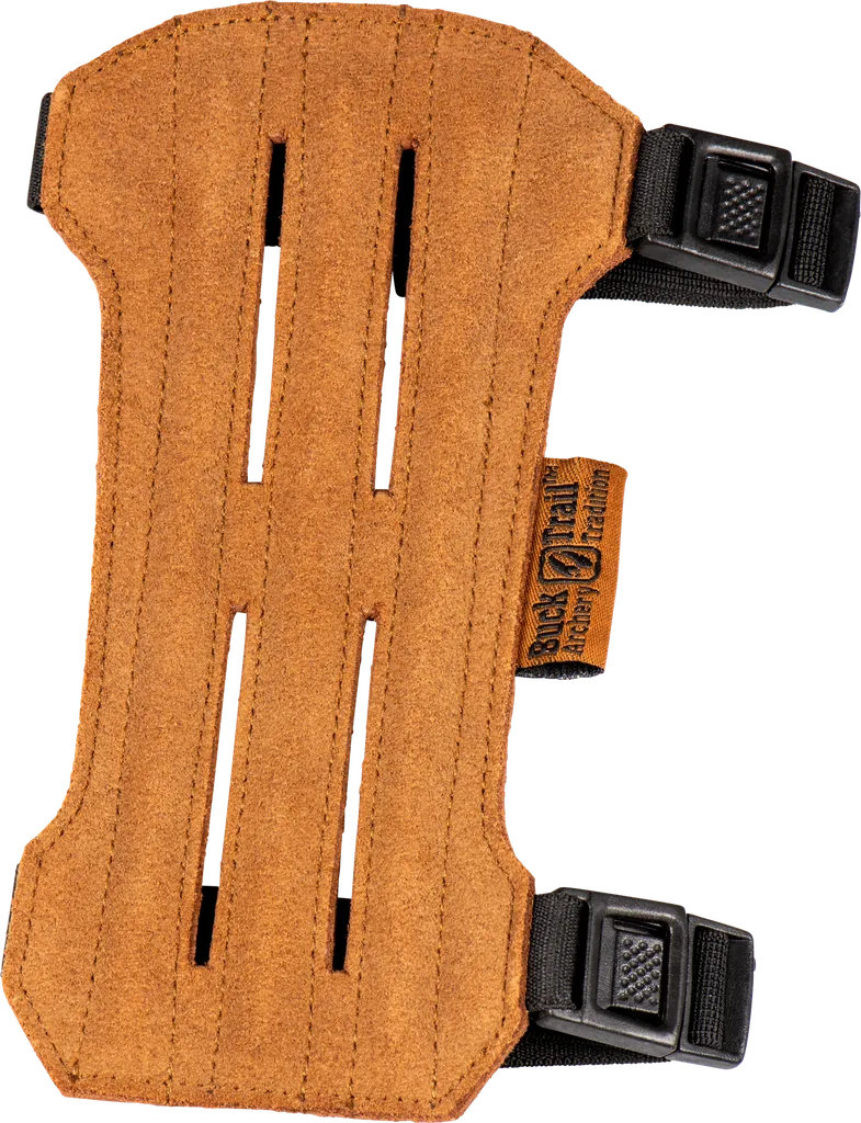 BUCK TRAIL TRADITIONAL ARMGUARD SINGLE PECAN WILD LEATHER