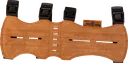 TRADITIONAL ARMGUARD DOUBLE PECAN WILD LEATHER