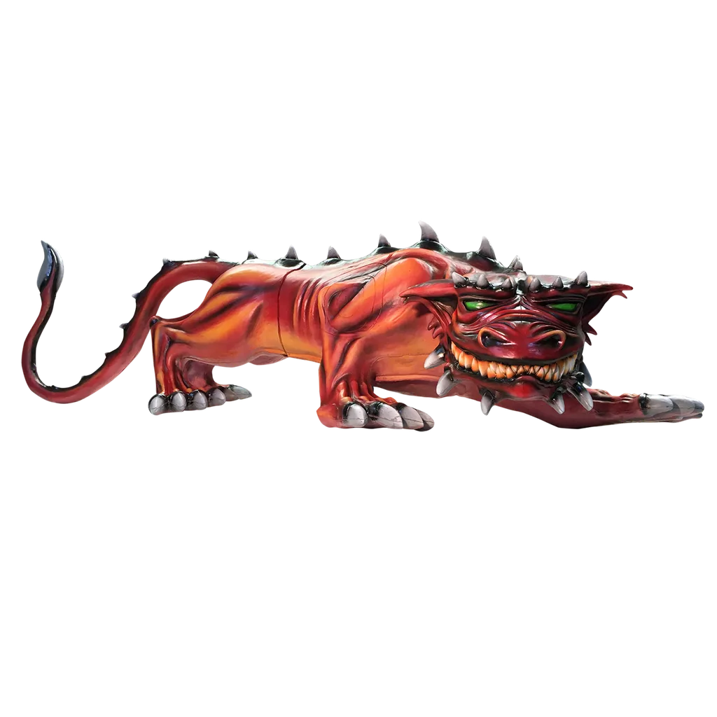MMCRAFTS 3D TARGET TROLLDOG RED