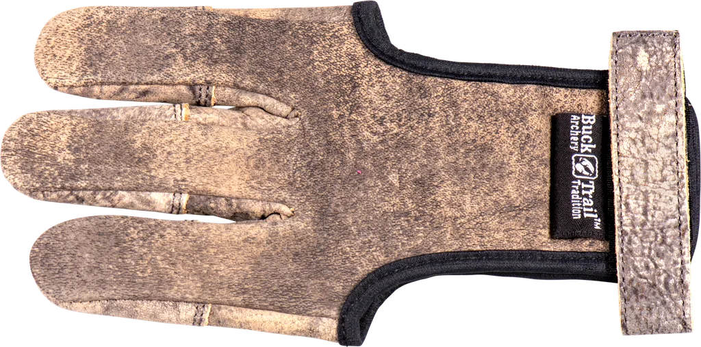 SHOOTING GLOVE MUI BEIGE FULL PALM LEATHER WITH REINFORCED FINGERTIPS
