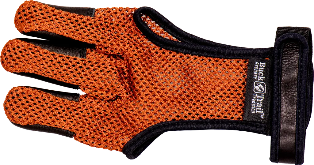 SHOOTING GLOVE SAFARI MESH FULL PALM WITH LEATHER FINGERTIPS