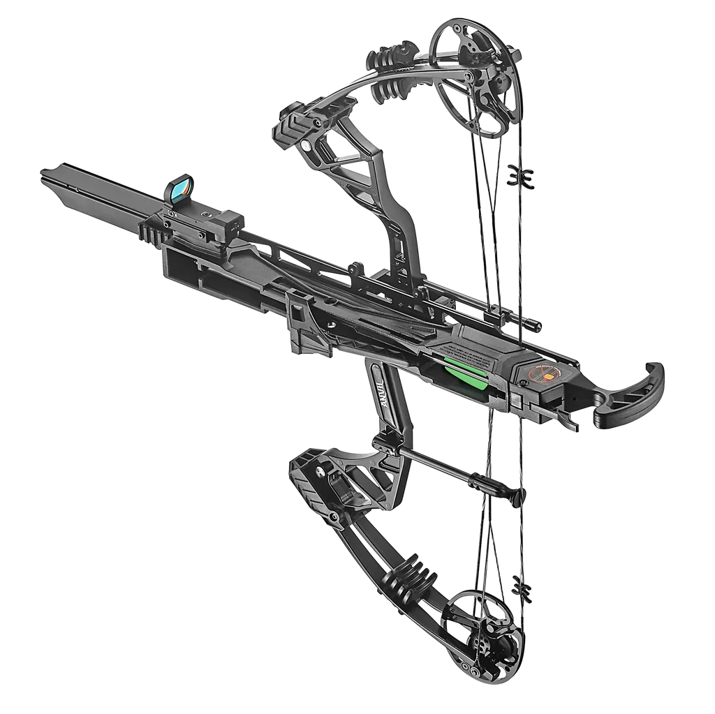 EK POELANG BOW PACKAGE WHIPSHOT 6 ARROWS MAGAZINE 15-50LBS 22-28" BLACK