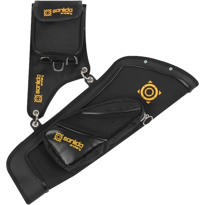SANLIDA TARGET QUIVER X9 WITH POCKET BLACK