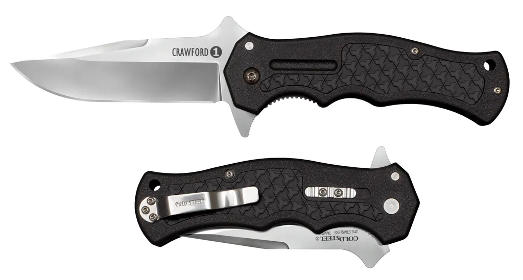 COLD STEEL CRAWFORD MODEL 1 BLACK - overall 21.27cm