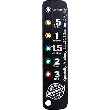 SPECIALTY ARCHERY PEEPSIGHT PARTS CLARIFIER TOOL incl. all clarifier powers